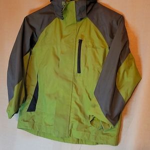 Youth Columbia Size 8 Green Camping Jacket
